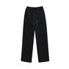 Womens Cozy Hooded Sweatshirt Wide-Leg Pants Set 2025 Winter Casual Outfit Loose Fit Cotton Blend