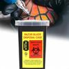 Professional Tattoo Needle Collector Tattoo Sharp Container Plastic for Waste Bin Large Capacity Multifunctional Easy To Carry