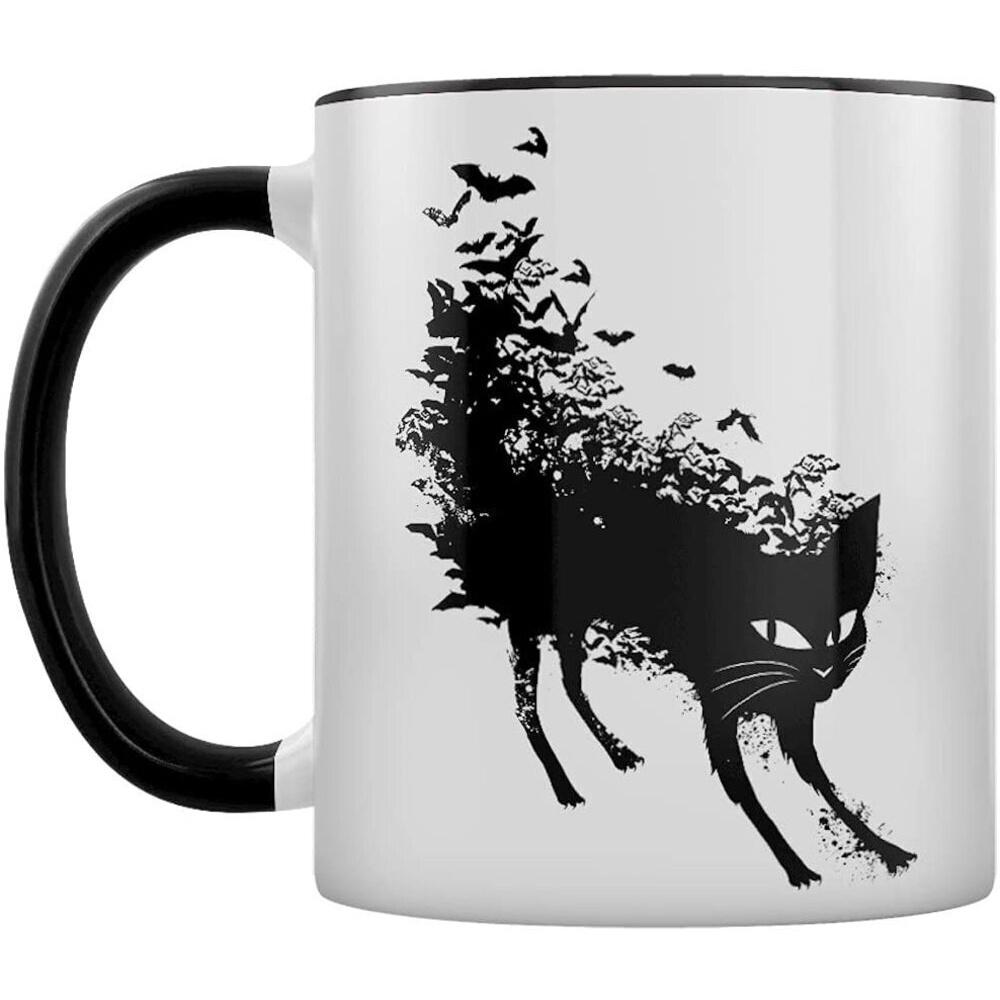 Grindstore Внутренняя двухцветная кружка Bat Cat