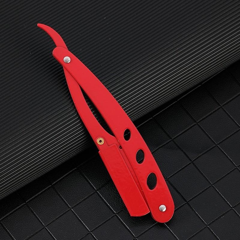 Мужская бритва с прямым лезвием, парикмахерская бритва, лезвия для ручного бритья бороды и ухода, сменные лезвия, шаветка, подарок для мужчин