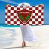 Hatayspor Print Beach Towel, Large Soft Quick Dry Towel for Beach Camping Swimming