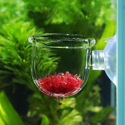 Чашка для аквариумных растений Акриловая подставка-чашка для водных растений Элегантный внешний вид Инструмент для украшения для морского и пресноводного аквариума