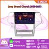 Android 2 Din Car Multimedia Player For Jeep Grand Cherok 2008-2013 Head Unit Stereo Carplay GPS Navigation BT WIFI 2+32GB