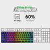 61-клавишная RGB проводная игровая клавиатура с механическим ощущением