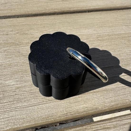 Брелок для таблеток, водонепроницаемый компактный мини-держатель, легкий контейнер с кольцом для ключей, напечатанный на 3D-принтере, небольшой органайзер для таблеток