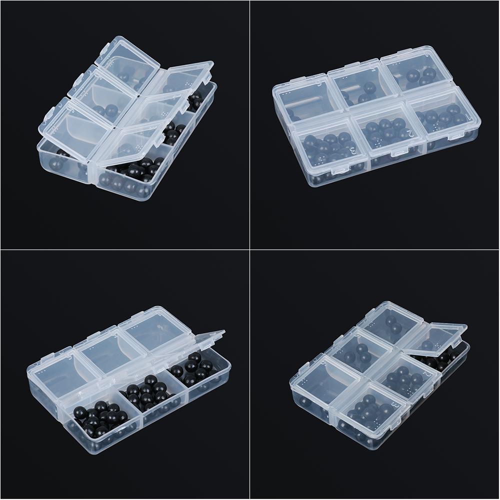 New Plastic Case Pill Boxes Tablet Container Medicine Holder 6-day