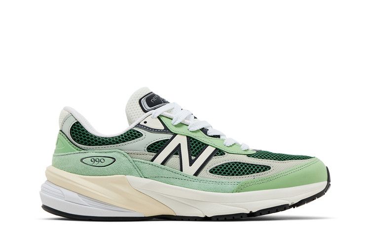 Мужские кроссовки New Balance 990v6 MiUSA Авокадо Натуральная мята Авокадо/Натуральная мята