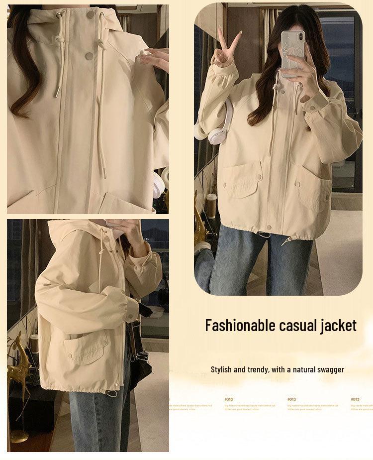Ветровка с капюшоном свободного кроя Off-White