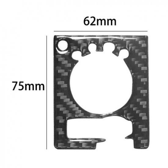 Carbon Fiber Interior Dim Light Control Cover Trim  Fits For RAM 1500 2013-2018