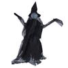Halloween Witch Decorative Light LED Simulation Sound Lawn Light for Gardening Yard