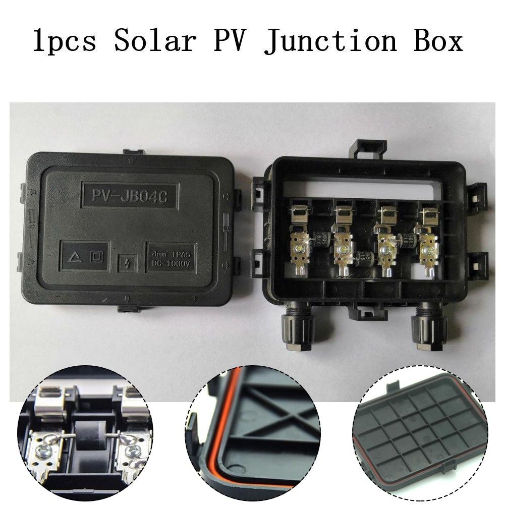 Распределительная коробка для солнечных панелей PV 180W-300W Водонепроницаемая IP67 для солнечных панелей PV