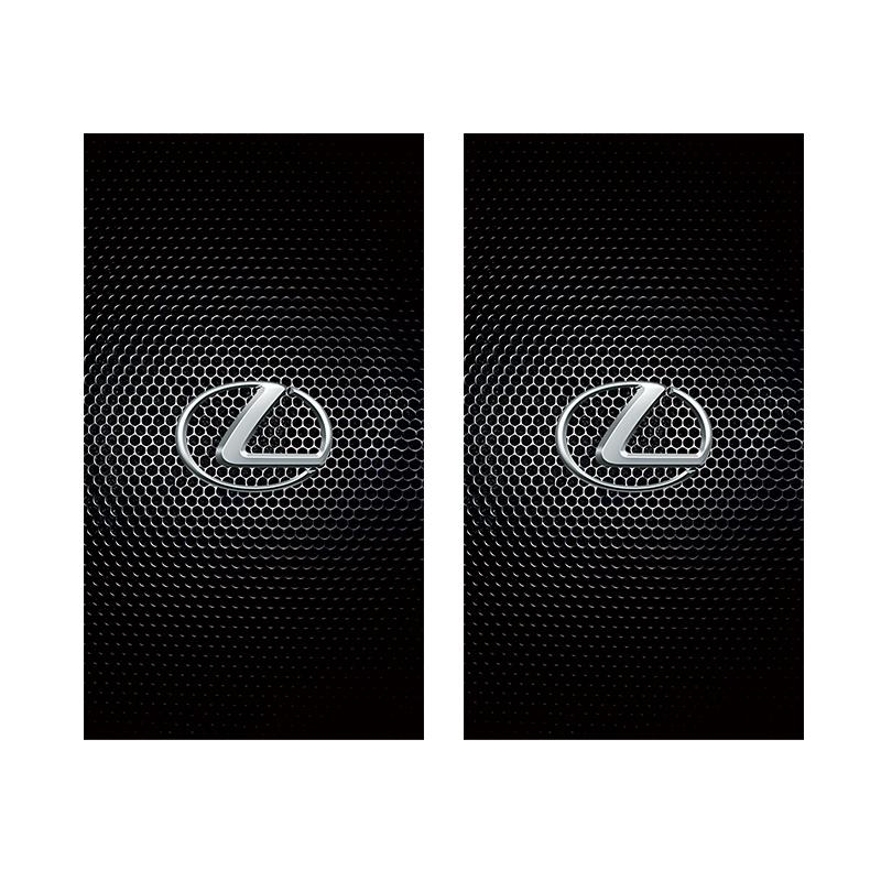 2Pcs Car Center Pillar Protective Film PET Anti-scratch Sticker Decal For Lexus F SPORT GX460 Ct200h IS250 ES 220D IS200 Fsport