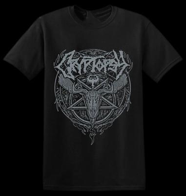 CRYPTOPSY039;Лось039; Футболка Черная Хлопок Унисекс Полный Размер s-5xl ES302 Унисекс Футболка