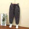 Korean-Style Loose Boys' Jeans for Spring and Autumn 2025 - Versatile Casual Wear for Kids