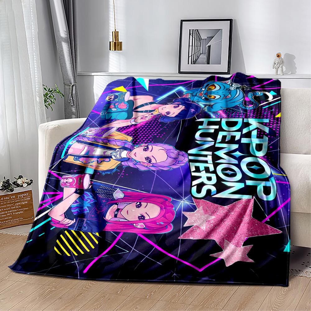 Colorful Friends Party Blanket Durable Comfort Suitable for Bedding Sofa Office All-Season Use Stylish Decor Gifts For Family Or Friends