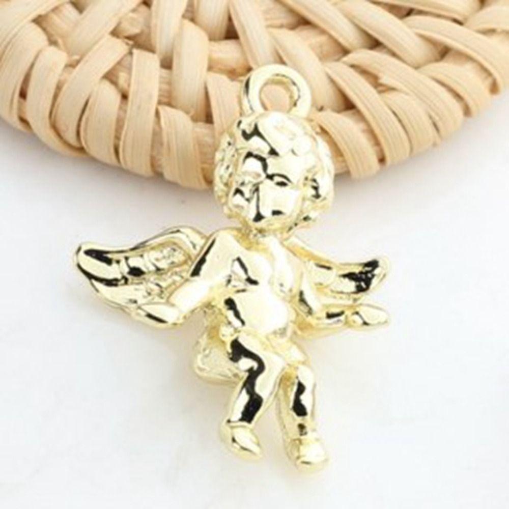 2 шт./набор мини-купидона одиночный кулон ручной работы сделай сам купидона ожерелье аксессуары ювелирные изделия