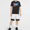 Nike Баскетбольная футболка с короткими рукавами Exploration Series, мужские топы, черная CD1307-010