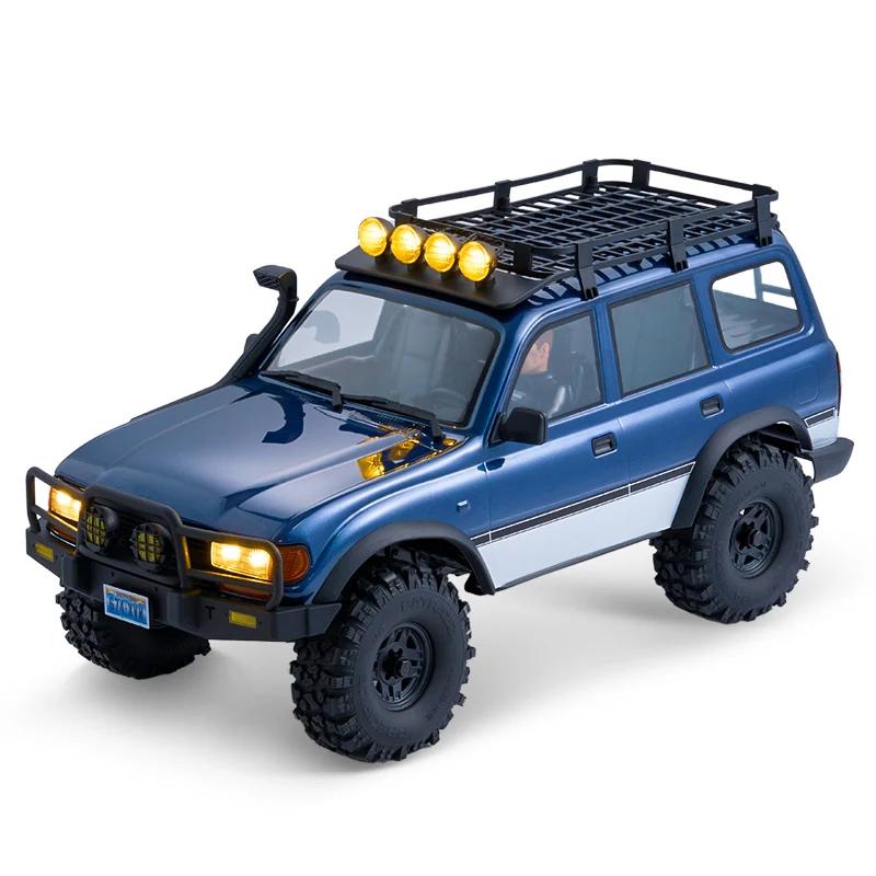 1/10 FCX10 FCX18 LC80 PRO Land Cruiser Brushless RC Crawler 4WD Brushless Toyota LC80 Simulation Crossing Crawling Car Model