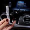 Crystal Car Phone Holder Air Vent Mount Clip Diamond Universal Smartphone Stand Hands-Free Car Accessories Bracket for Women