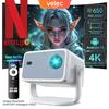 Новый сертифицированный Netflix проектор TP350 4K Android 13 Native Wifi6 BT5.2 1080P 650ANSI портативный проектор автоматическая коррекция трапецеидальных искажений