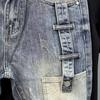 Men's Trendy Casual Denim Shorts - Versatile Summer Fashion with Loose Fit and Distressed Details