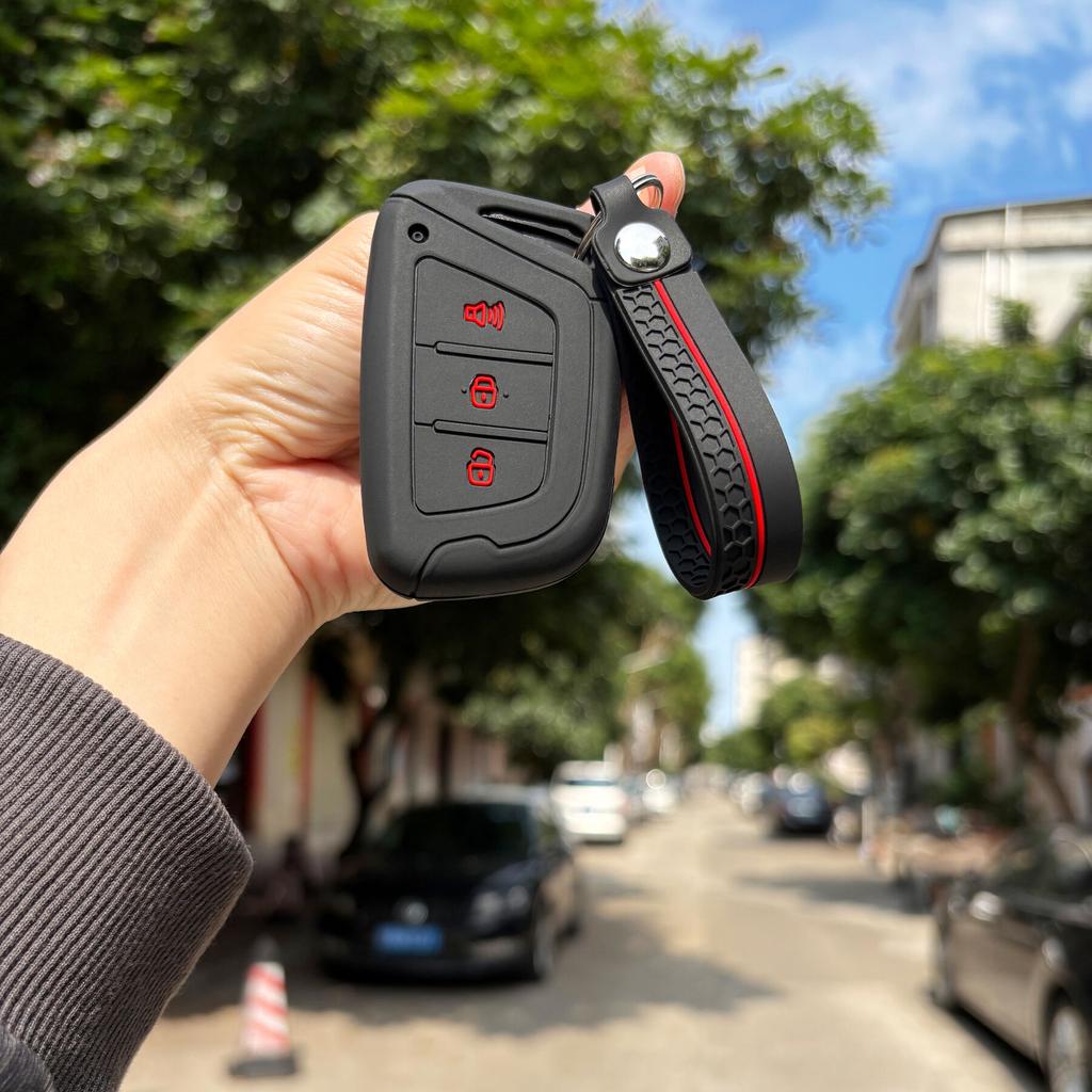 Мягкий чехол-брелок для ключей Jac S3 S4 S5 S7 S2 Refine R3 A5 3 Hunter Pickup Ievs4 Iev7S Защитный держатель для брелока Аксессуары