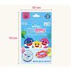 Artex Pinkfong Baby Shark Summer Gel Band, 18 pieces, 3 pieces, a popular character in Korea