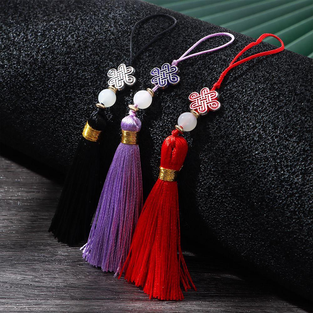 Home Decor 14 cm Element Clothing Accessories Tassel Phone New Year Case Pendant Knot Tassel