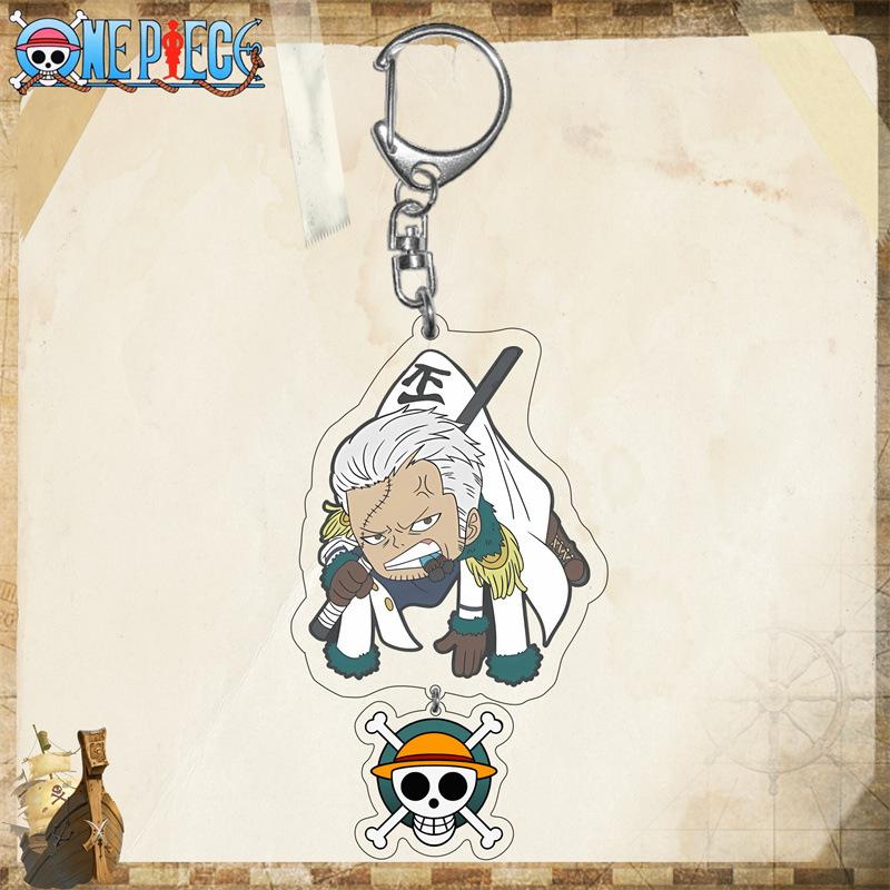 One Piece Акриловый брелок Луффи - Чоппер, Зоро, Аниме/Манга, 2D акриловый брелок/мультяшный брелок в подарок