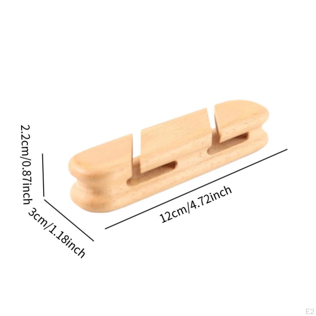 Держатель для управления кабелями, зажимы, деревянные многоцелевые держатели для шнуров, органайзер для зарядки через USB
