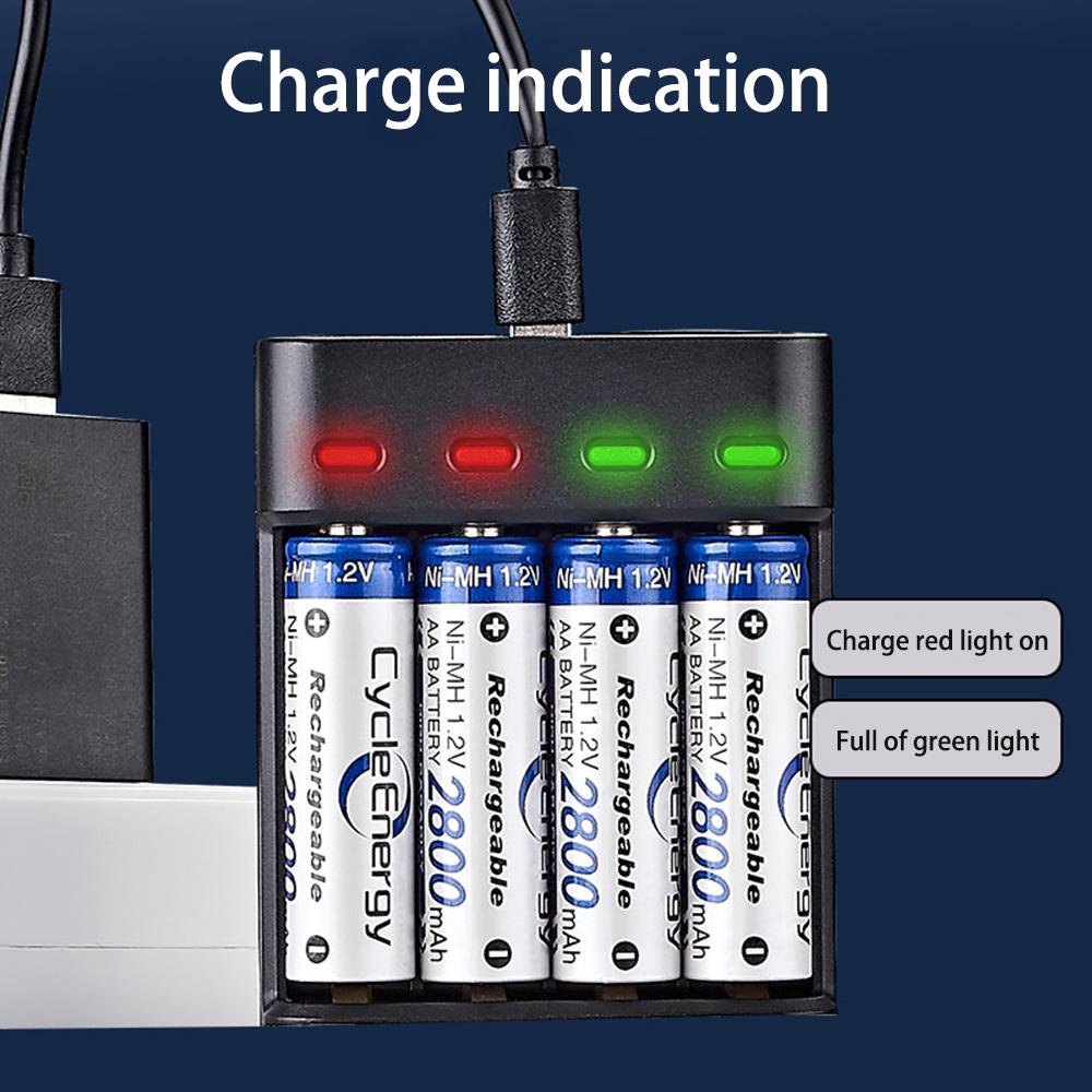 Универсальное USB ЖК-дисплей Смарт Интеллектуальное Зарядное устройство для аккумуляторов с 4 слотами для AA/AAA NiCd NiMh перезаряжаемых аккумуляторов Зарядное устройство