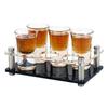 Multi-slots Wine Cup Holder 32/38mm Shot Glasses Holder Supplies Shelf Cup Serving Tray  Champagne