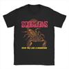 Футболка Scorpions Heavy Metal Rock Band Летняя Уличная Футболка Хлопковая Тредовая Футболка Для Мужчин С Коротким Рукавом Топ Футболки