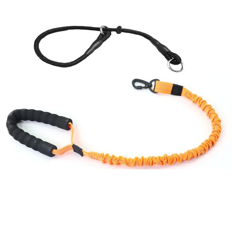 Прочный поводок-удавка, удобный, прочный поводок-веревка для больших и средних собак, поводок для дрессировки домашних животных без рывков