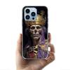 Crown Skeleton Emperor Cases Phone Case For Iphone 17E 16E 17 Air 16 Pro Max 15 Pro 14 Plus 11 13 12 Mini Cover Cases Compatible