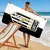 Notts County Towel, Large Soft Quick Dry Towel for Beach Camping Swimming