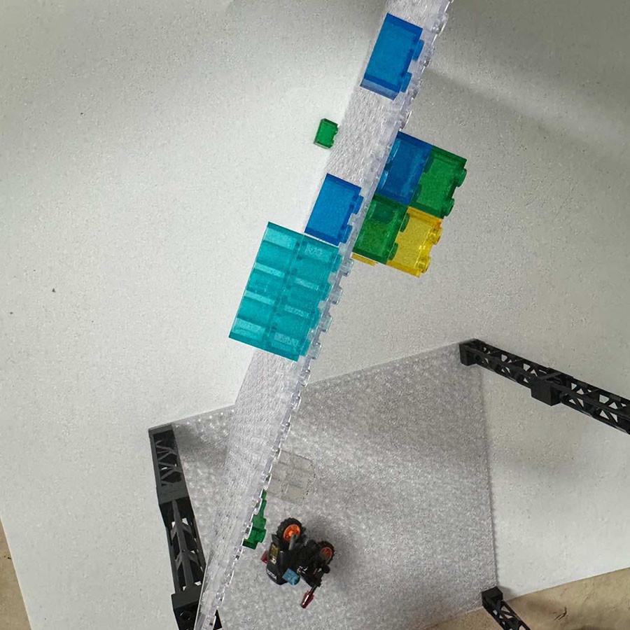 32*32 точки, двухсторонние опорные пластины, прозрачные мелкие частицы MOC, строительный блок, опорная плита, напольные детские кирпичи, игрушки