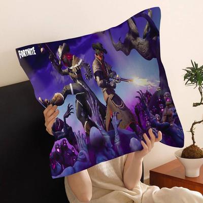 Подушка F-Fortnites Подушка Аниме Подушка для изголовья дивана-кровати Наволочка Чехол для подушки 45x45 см Мода