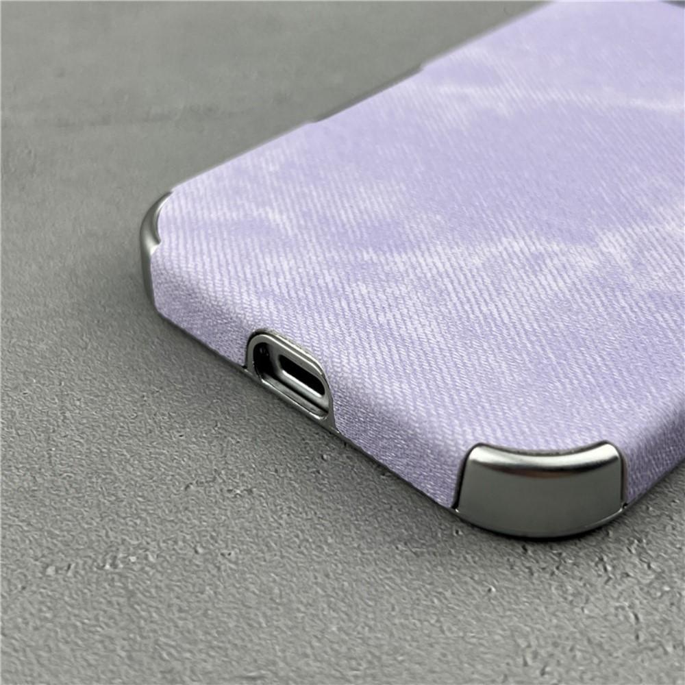Канди Винтаж Ковбойская Тканевая Чехол для iPhone 17 Air 16 15 14 13 12 Pro Max 11 Plus 17Pro Джинсовый Мягкий Бампер Позолоченная Крышка