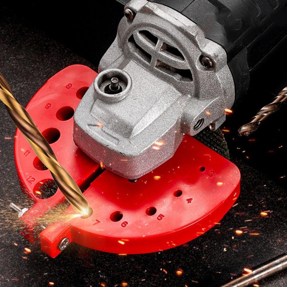 Утолщенная точилка для сверл Точный инструмент для заточки сверл Удобный инструмент для заточки сверл DIY