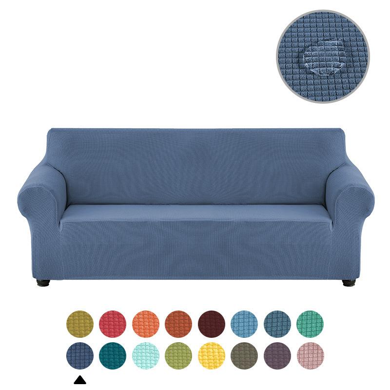 Waterproof Elastic Sofa Covers 1/2/3/4 Seats Solid Couch Cover Sofa Slip Cover Protector Bench Covers