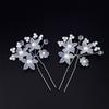 Wedding Hair Jewelry Hairpin Plait Beautiful Flower Hairpin Hair Clip Headdress Bride Hairpin