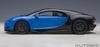 AUTOart Bugatti Chiron Sport 2019 French Black Finished Product 70997 1/18 Blue/Carbon
