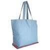 Medium Foldable Foldable Eco Bag with Firm Bottom Blue X [ORUTOTE] Tote, (sky Pink)