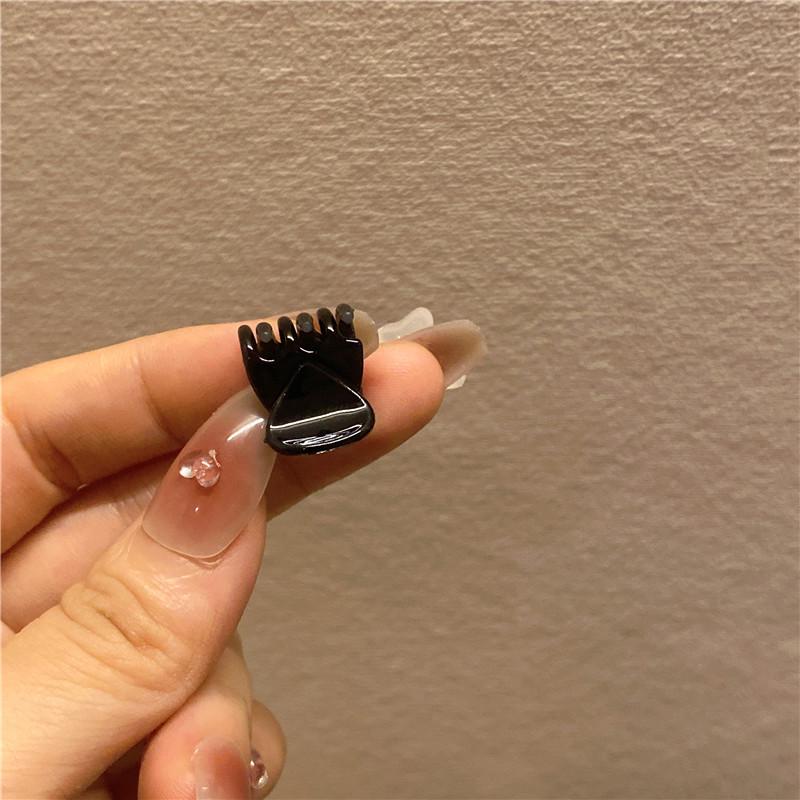 Маленькие заколки-крабики для волос для женщин - Укладка боковой челки и лба