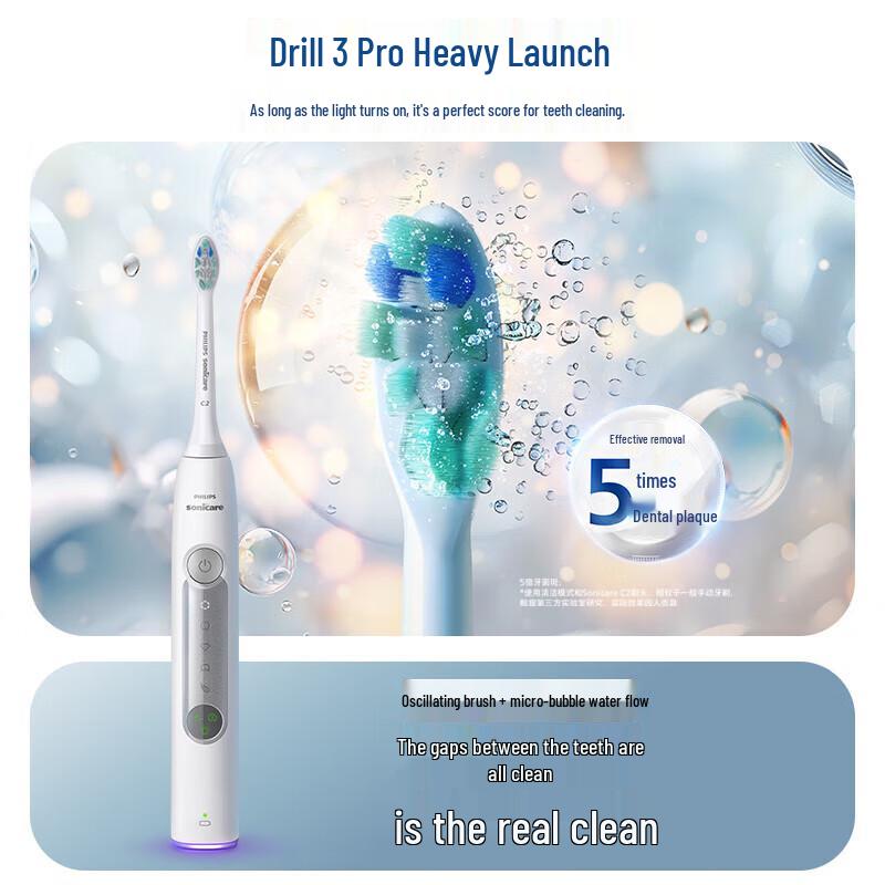 Philips DiamondClean 3 Pro Sonic Electric Toothbrush