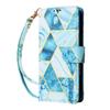Luxury Marble Wallet Case with Hand Strap for iPhone 16 15 14 13 12 11 Samsung S25 S24 S23 S22 A36 A56 A55 A35 A15 A54 Xiaomi Redmi Note 13 12 11