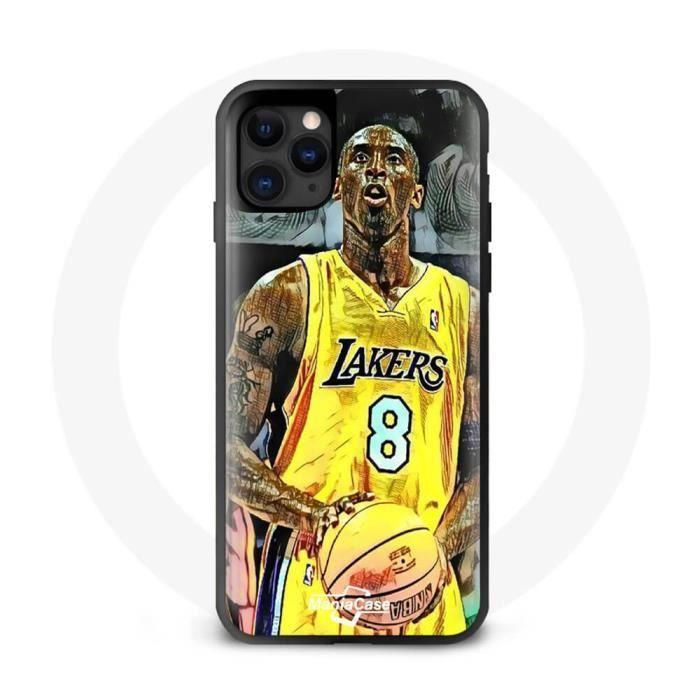 Coque de téléphone - Maniacase - Iphone 13 Pro - Design unique - Motif Kobe Bryant - Rigide