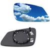 BMW 5 F10 / F11 2009- Heated Wing Mirror Glass, Blue, Right