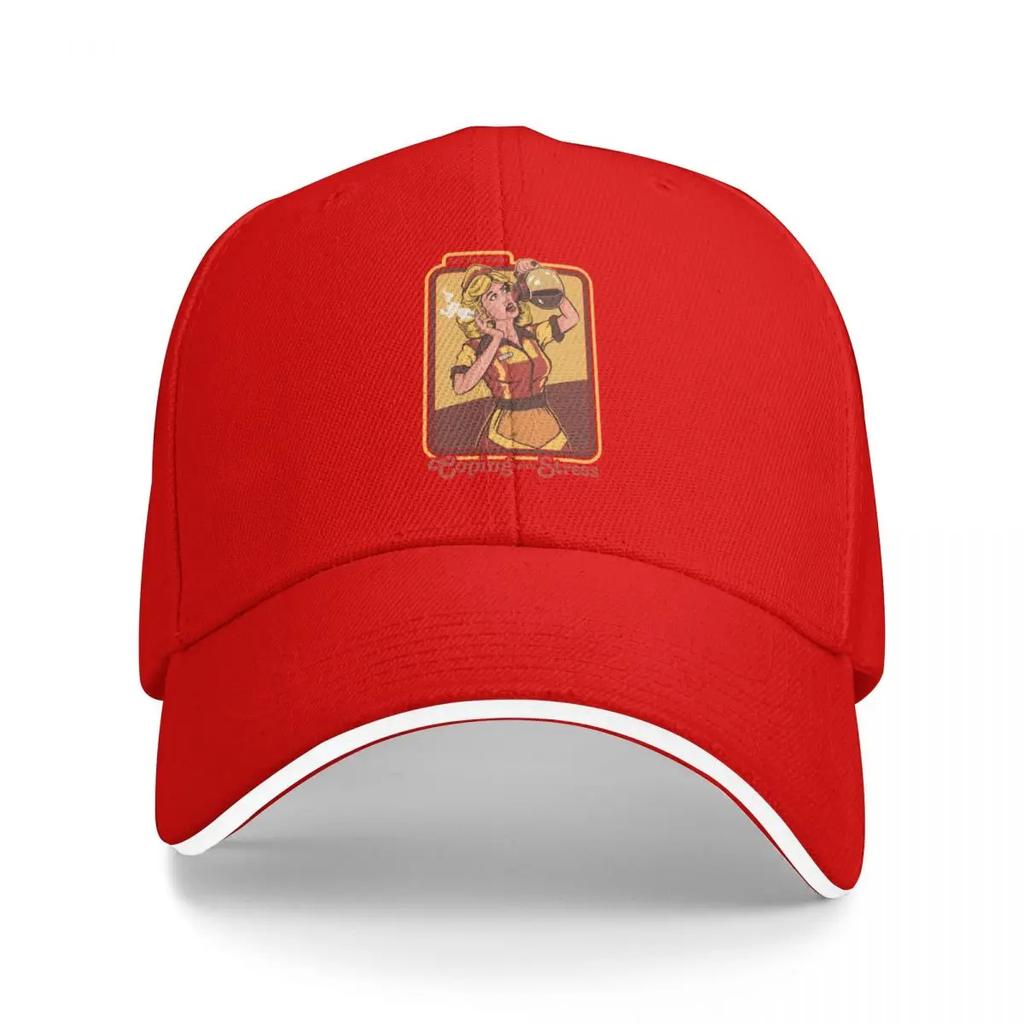Coping With Stress Baseball Cap New In The Hat cute party Men Golf Wear Womens